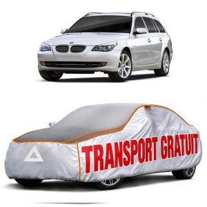 Prelata Antigrindina pentru auto BMW Seria 5 (E61) (2004-2010) - husa protectie antigrindina si intemperii meteo severe - anti-grindina vijelii furtuni pentru auto