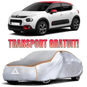 Prelata Antigrindina pentru auto Citroen C4 (2010-2018) - husa protectie antigrindina si intemperii meteo severe - anti-grindina vijelii furtuni pentru auto