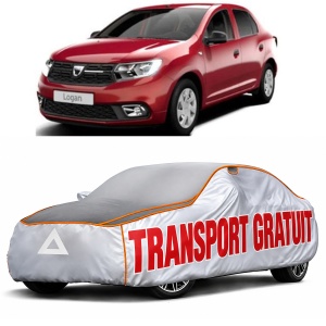Prelata Antigrindina pentru auto Dacia Logan (2013-2020) - husa protectie antigrindina si intemperii meteo severe - anti-grindina vijelii furtuni pentru auto