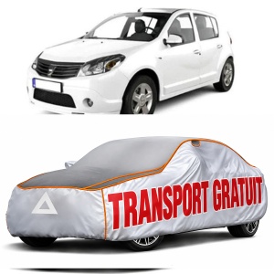 Prelata Antigrindina pentru auto Dacia Sandero I (2007-2012) - husa protectie antigrindina si intemperii meteo severe - anti-grindina vijelii furtuni pentru auto