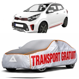 Prelata Antigrindina pentru auto Kia Picanto II 2011-2017 - husa protectie antigrindina si intemperii meteo severe - anti-grindina vijelii furtuni pentru auto