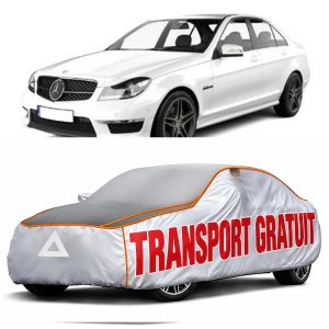 Prelata Antigrindina pentru auto Mercedes Benz W204 C (2007-2015) - husa protectie antigrindina si intemperii meteo severe - anti-grindina vijelii furtuni pentru auto
