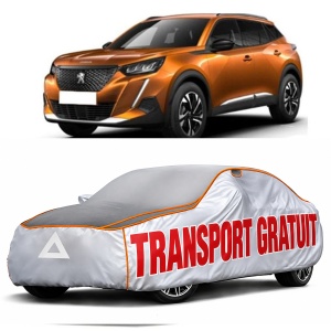 Prelata Antigrindina pentru auto Peugeot 2008 (2019-) - husa protectie antigrindina si intemperii meteo severe - anti-grindina vijelii furtuni pentru auto