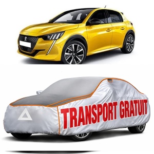 Prelata Antigrindina pentru auto Peugeot 208 II 2019- - husa protectie antigrindina si intemperii meteo severe - anti-grindina vijelii furtuni pentru auto