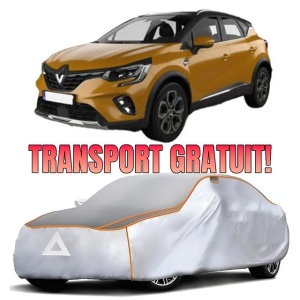 Prelata Antigrindina pentru auto Renault Captur 2019- - husa protectie antigrindina si intemperii meteo severe - anti-grindina vijelii furtuni pentru auto