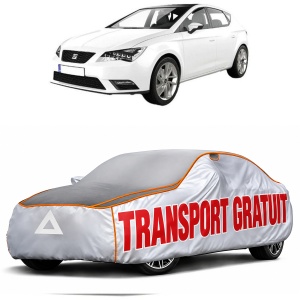 Prelata Antigrindina pentru auto Seat Leon Mk3 (2012-2020) - husa protectie antigrindina si intemperii meteo severe - anti-grindina vijelii furtuni pentru auto