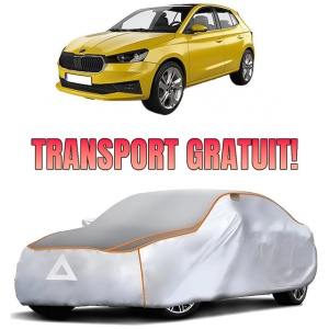 Prelata Antigrindina pentru auto Skoda Fabia IV (2021-) - husa protectie antigrindina si intemperii meteo severe - anti-grindina vijelii furtuni pentru auto