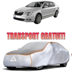 Prelata Antigrindina pentru auto Skoda Superb II B6 2008-2015 - husa protectie antigrindina si intemperii meteo severe - anti-grindina vijelii furtuni pentru auto