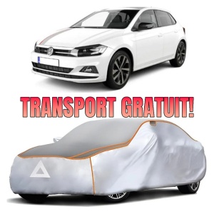 Prelata Antigrindina pentru auto Volkswagen Polo VI (Typ Aw) 2017- - husa protectie antigrindina si intemperii meteo severe - anti-grindina vijelii furtuni pentru auto