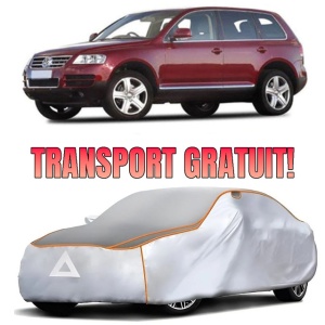 Prelata Antigrindina pentru auto Volkswagen Touareg I 2002-2010 - husa protectie antigrindina si intemperii meteo severe - anti-grindina vijelii furtuni pentru auto