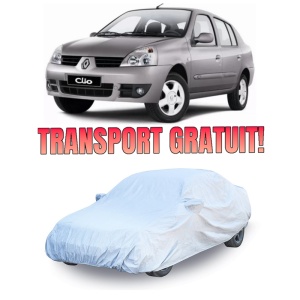 Prelata auto compatibila cu Renault Clio Symbol 1999-2008 husa exterioara pentru protectie auto
