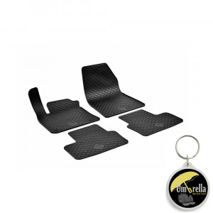 Renault Captur II (2019-) Set 4 covorase auto cauciuc Urban Line accesorii pentru autoturismul tau - masina v238787