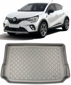 Renault Captur Tavita pentru portbagaj compatibila Renault Captur II E-Tech fabricatie 08.2022 - prezent, caroserie suv, portbagaj superior, podea variabila in pozitie superioara accesorii pentru autoturismul tau - masina v110173