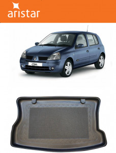 Renault Clio II Hatchback din 1998 - 08.2005 *1, Tavita Pentru Portbagaj Lux Premium Dedicata, accesorii pentru autoturismul tau - masina v185273