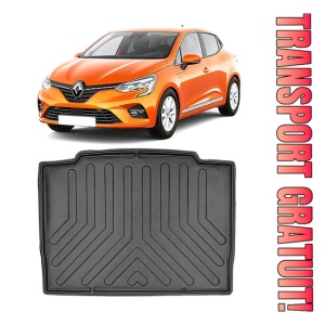 Renault Clio V 2019-2025 Tavita cauciuc pentru protectie portbagaj dedicata pentru Renault Clio V Transport Gratuit