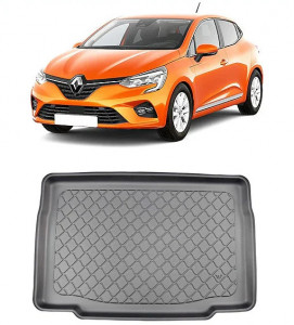 Renault Clio V Hatchback din 09.2019 - Prezent, Tavita Pentru Portbagaj Lux Premium Dedicata, Portbagaj Inferior *2 accesorii pentru autoturismul tau - masina v189535
