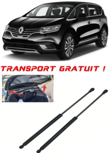 RENAULT ESPACE V (JR_) - Set 2 amortizoare pentru portbagaj / haion compatibil cu RENAULT ESPACE V (JR_) fabricat 2015 – 2023 accesorii pentru autoturismul tau - masina v28458