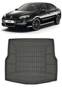 Renault Laguna III Hatchback din 07.2007 - 12.2015, Tavita Pentru Portbagaj Lux Premium Dedicata, Fara Sistem Audio Bose Si Cu Separatoare Pe Lateral *1 accesorii pentru autoturismul tau - masina v198776
