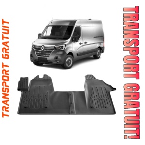 Renault Master III (2010 - prezent) Set Covorase auto tip tavita din cauciuc Premium Umbrella - Img 1