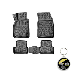 Renault Megane 3 Stw 2008-2016 Set 4 covorase auto din cauciuc tip tavita premium line 3D accesorii pentru autoturismul tau - masina v243318
