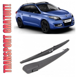 Renault Megane III Brat stergator pentru luneta spate cu lamela 360 mm, compatibil cu Renault Megane III Combi fabricat intre 2008-2016, calitate extra