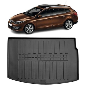 Renault Megane III Combi Fara `Buzunare` (2008-2015) Tavita cauciuc pentru protectie portbagaj dedicata pentru Renault Megane III Transport Gratuit accesorii pentru autoturismul tau - masina v26005
