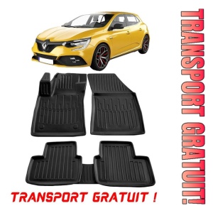 Renault Megane IV (2015 - prezent) Set covorase auto cauciuc G.Modern Line 3D transport gratuit