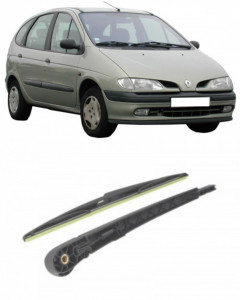 Renault Scenic I Brat stergator pentru luneta spate cu lamela 370 mm, compatibil cu Renault Scenic I Hatchback fabricat intre 2000-2003, calitate extra accesorii pentru autoturismul tau - masina v92171