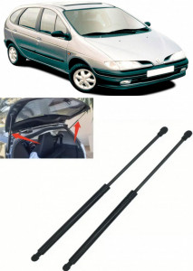 Renault Scenic I Set 2 amortizoare pentru portbagaj / haion Krosno compatibil cu Renault Scenic I Hatchback fabricat intre 1999-2003 accesorii pentru autoturismul tau - masina v87815