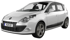 Renault Scenic III 2009-2016 Set 4 covorase auto din cauciuc tip tavita premium line 3D accesorii pentru autoturismul tau - masina v242596