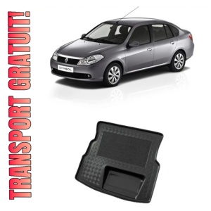 Renault Symbol I Sedan din 2001 - 2006, Tavita Pentru Portbagaj Lux Premium Dedicata, Cu Cavitate In Portbagaj *1