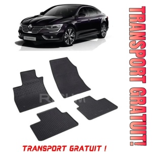Renault Talisman, Sedan, fabricat din 01.2016 - Prezent, set covorase auto dedicate, din cauciuc 100% Premium - Transport Gratuit