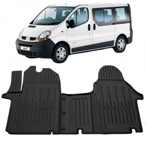 Renault Trafic II (2001-2014) (1+2) Set covorase auto cauciuc G.Modern Line 3D accesorii pentru autoturismul tau - masina v241332