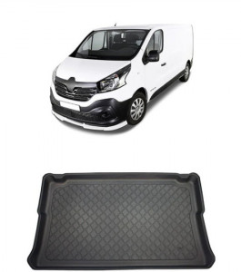 Renault Trafic III Van din 09.2014 - Prezent, Tavita Pentru Portbagaj Lux Premium Dedicata, Apamament Scurt In Spatele Randului 3 *2 accesorii pentru autoturismul tau - masina v193363