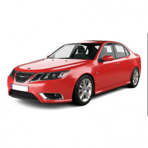 Saab 9-3 II Din 2002 - 05.2014, Sedan , Set Covorase Auto Tip Tavita Premium 3D, din cauciuc accesorii pentru autoturismul tau - masina v167627