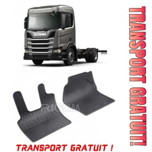Scania R fabricat din 2004 - Prezent, Truck, set covorase auto dedicate, din cauciuc 100% Premium - Transport Gratuit