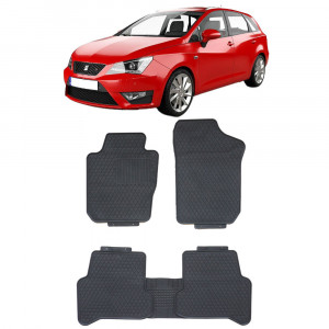 Seat Arona / Ibiza (2008-2017) Set 5 covorase auto cauciuc Exclusive Line