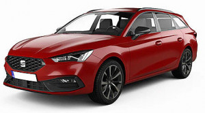 Seat Leon IV PhEV, Combi, fabricat din 2020 - Prezent, set covorase auto dedicate, din cauciuc 100% Premium accesorii pentru autoturismul tau - masina v154860