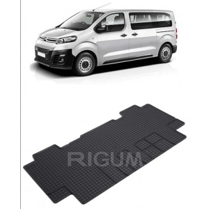 Set 1 covorase Citroen Jumpy/ Spacetourer Randul 2 5M 2016-prezent, din cauciuc 100%, compatibile cu autoturismul CITROEN Jumpy/ v558