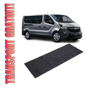 Set 1 covorase Opel Vivaro 2020- prezent, randul 3 din cauciuc 100%, compatibile cu autoturismul OPEL Vivaro