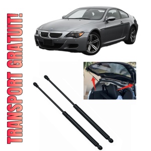 Set 2 amortizoare portbagaj haion BMW Seria 6 (E63) din 2003-2010, 2 bucati, KROSNO, 4 stickere auto BMW Seria