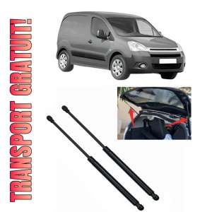 Set 2 amortizoare portbagaj haion CITROEN BERLINGO Box Body/MPV (B9) din 2008-2021, 2 bucati, MAGNUM TECHNOLOGY, 4 stickere auto CITROEN