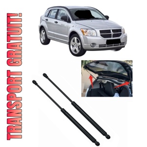 Set 2 amortizoare portbagaj haion DODGE CALIBER din 2006-2011, 2 bucati, KROSNO, 4 stickere auto DODGE