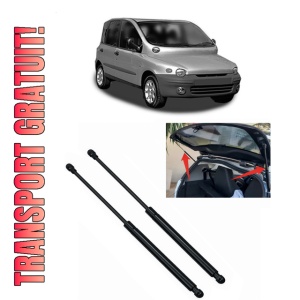 Set 2 amortizoare portbagaj haion FIAT MULTIPLA (186_) din 1999-2010, 2 bucati, KROSNO, 4 stickere auto FIAT