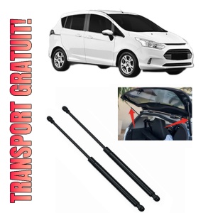 Set 2 amortizoare portbagaj haion FORD B-MAX Van (JK) din 2012-2015, 2 bucati, KROSNO, 4 stickere auto FORD