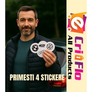 Set 2 amortizoare portbagaj haion HYUNDAI i30 Estate (FD) din 2008-2012, 2 bucati, KROSNO, 4 stickere auto HYUNDAI v4837