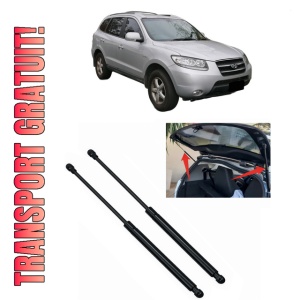 Set 2 amortizoare portbagaj haion HYUNDAI SANTA FÉ II (CM) din 2006-2012, 2 bucati, MAGNUM TECHNOLOGY, 4 stickere auto HYUNDAI
