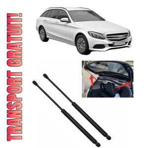 Set 2 amortizoare portbagaj haion MERCEDES-BENZ C-CLASS T-Model (S205) din 2014-2021, 2 bucati, KROSNO, 4 stickere auto MERCEDES-BENZ