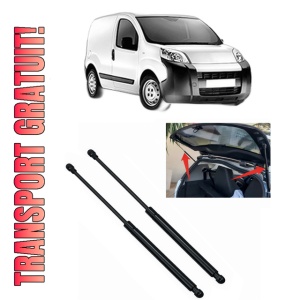 Set 2 amortizoare portbagaj haion PEUGEOT BIPPER (AA_) din 2008-2010, 2 bucati, KROSNO, 4 stickere auto PEUGEOT