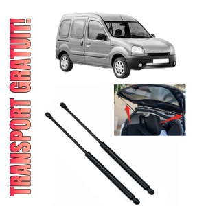 Set 2 amortizoare portbagaj haion RENAULT KANGOO (KC0/1_) din 1997-2007, 2 bucati, MAGNUM TECHNOLOGY, 4 stickere auto RENAULT